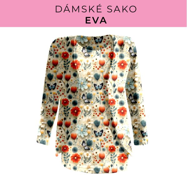 DÁMSKÝ střih - sako Eva