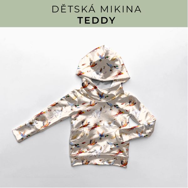 DĚTSKÝ střih - Mikina Teddy