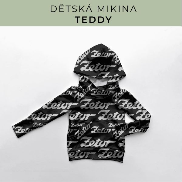 DĚTSKÝ střih - Mikina Teddy