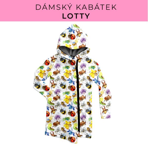 DÁMSKÝ střih - Kabátek Lotty