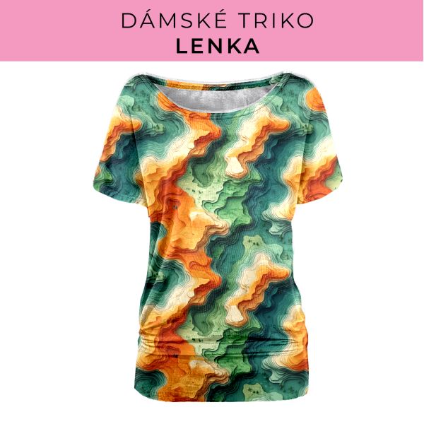 DÁMSKÝ střih - Triko Lenka