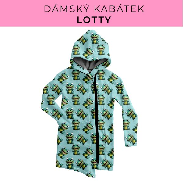 DÁMSKÝ střih - Kabátek Lotty