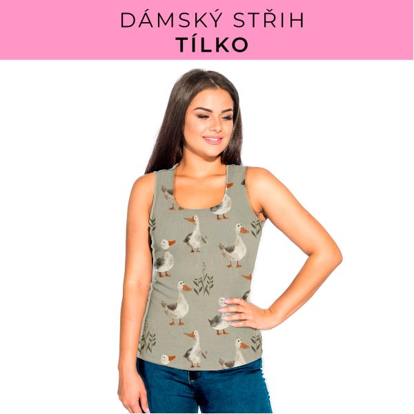 DÁMSKÝ střih - Tílko a kalhoty 