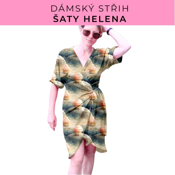 Dámský střih na šaty  Helena