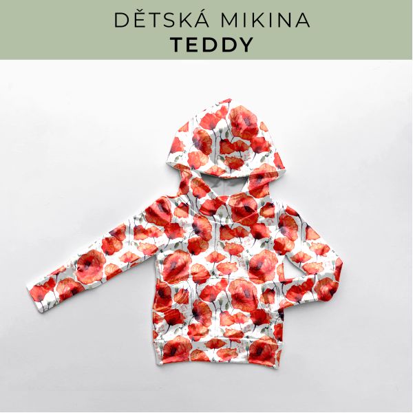 DĚTSKÝ střih - Mikina Teddy