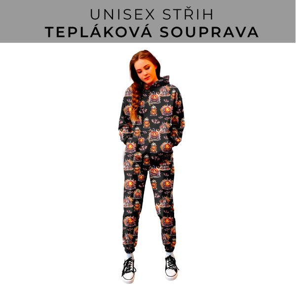DÁMSKÝ střih - SET mikina a tepláky 