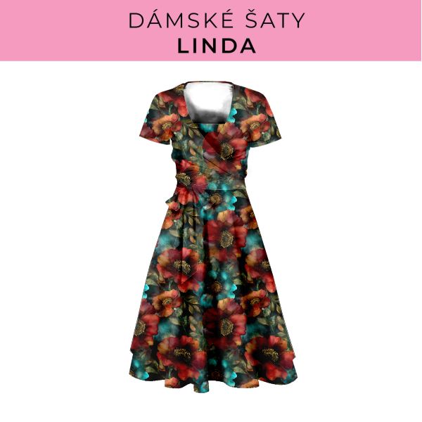 DÁMSKÝ střih - šaty Linda