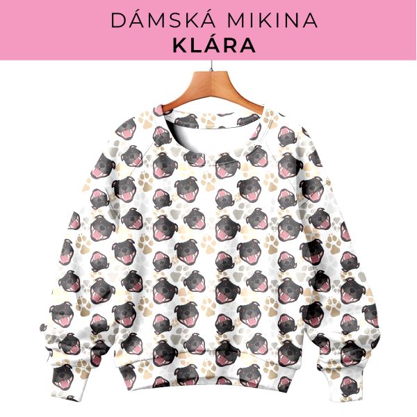 DÁMSKÝ střih - mikina Klára
