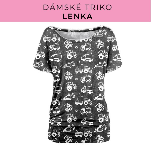 DÁMSKÝ střih - Triko Lenka