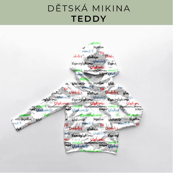 DĚTSKÝ střih - Mikina Teddy
