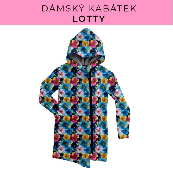 DÁMSKÝ střih - Kabátek Lotty