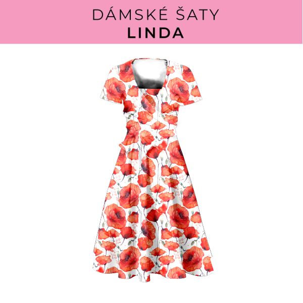 DÁMSKÝ střih - šaty Linda