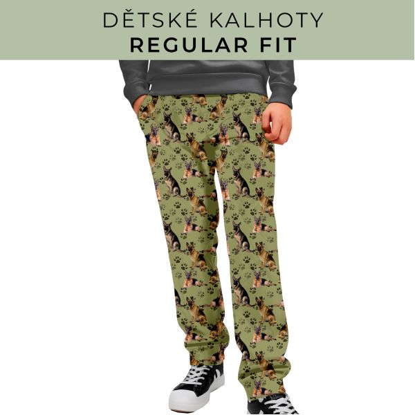 DĚTSKÝ STŘIH - Kalhoty Regular fit