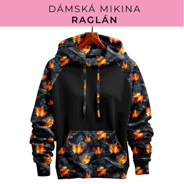 DÁMSKÝ střih - mikina raglán