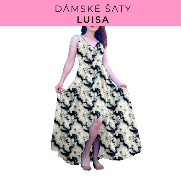 DÁMSKÝ střih - šaty Luisa