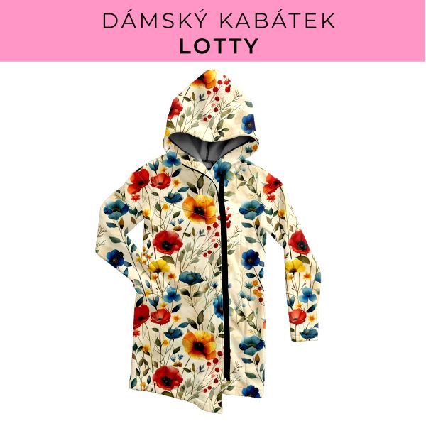 DÁMSKÝ střih - Kabátek Lotty