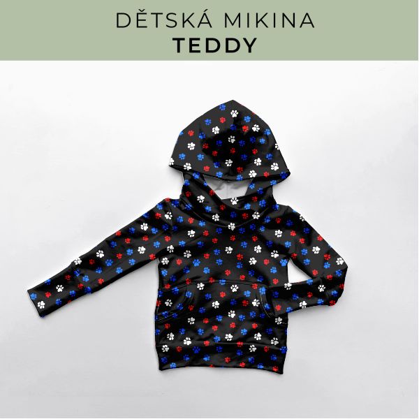 DĚTSKÝ střih - Mikina Teddy