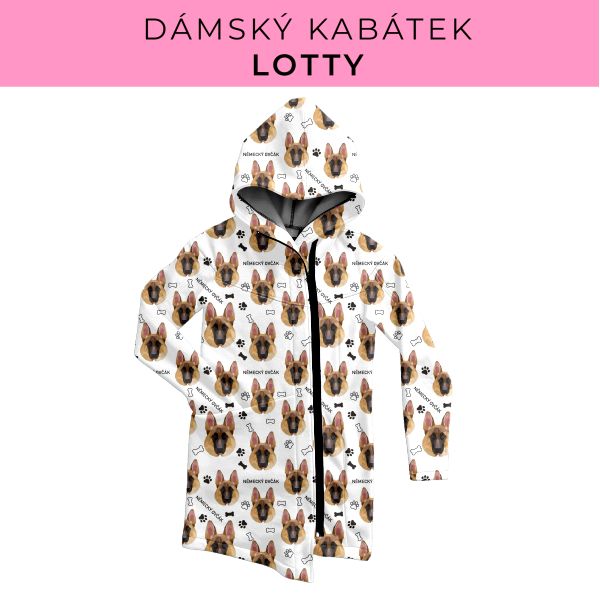 DÁMSKÝ střih - Kabátek Lotty
