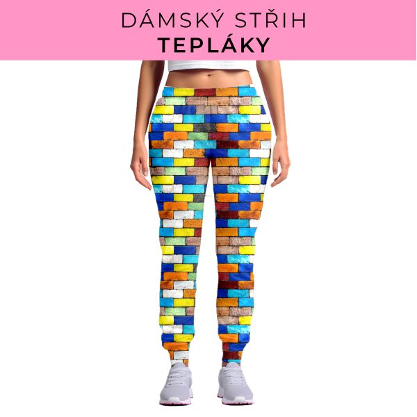 DÁMSKÝ střih - tepláky