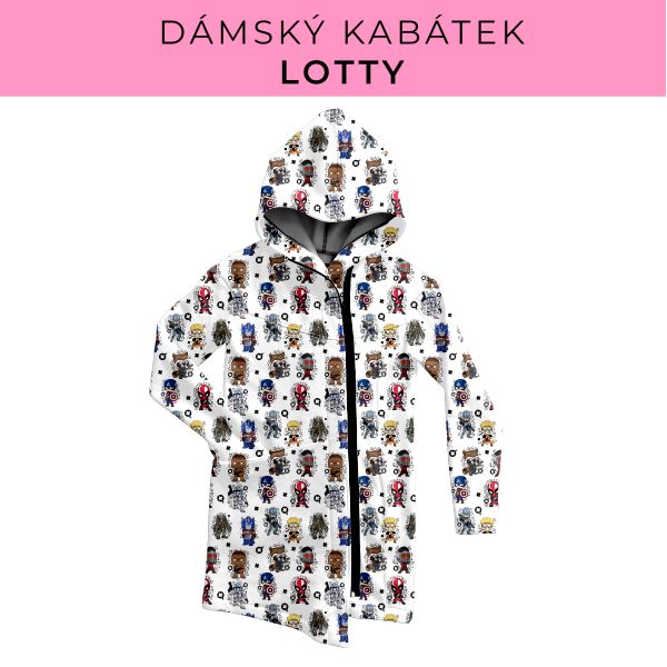 DÁMSKÝ střih - Kabátek Lotty