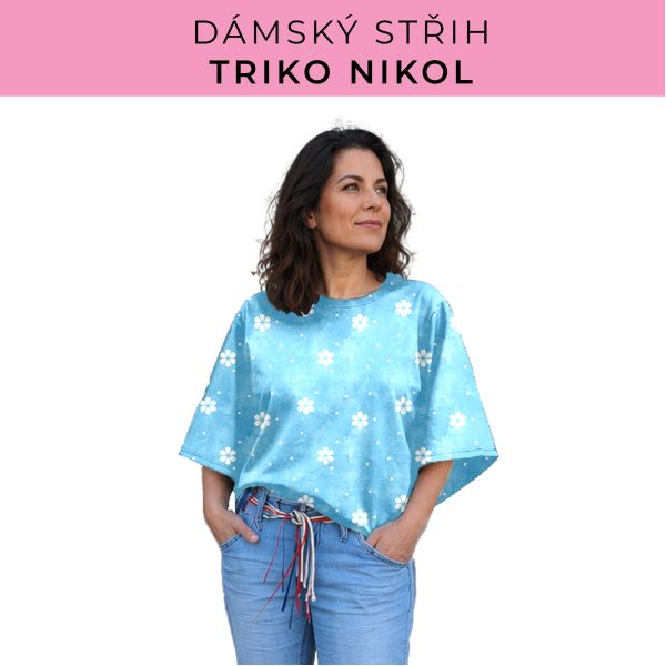 Dámský střih -  triko Nikol