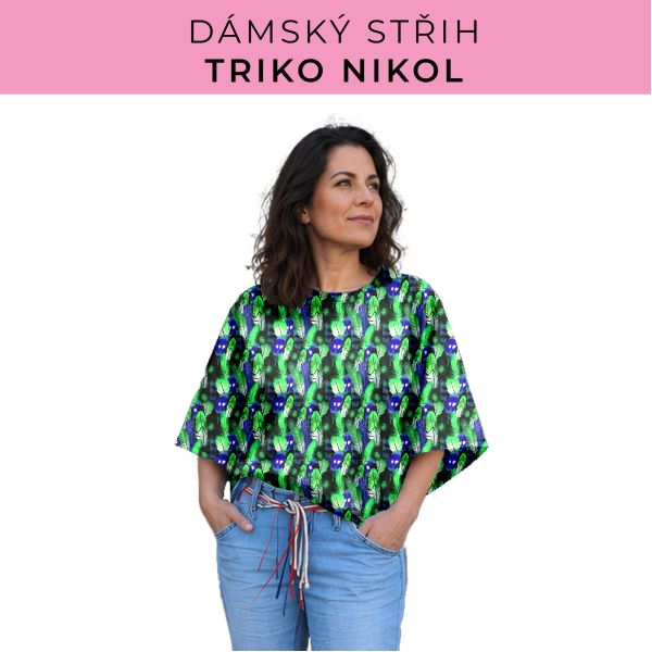 Dámský střih -  triko Nikol