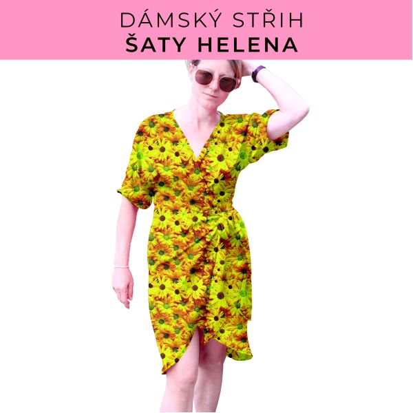 Dámský střih na šaty  Helena