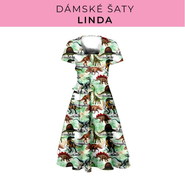 DÁMSKÝ střih - šaty Linda