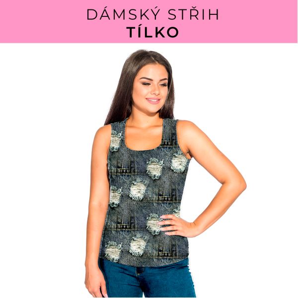 DÁMSKÝ střih - Tílko a kalhoty 