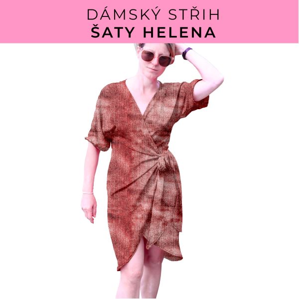 Dámský střih na šaty  Helena