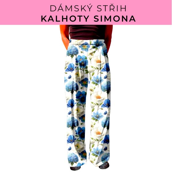 Dámský střih - kalhoty Simona