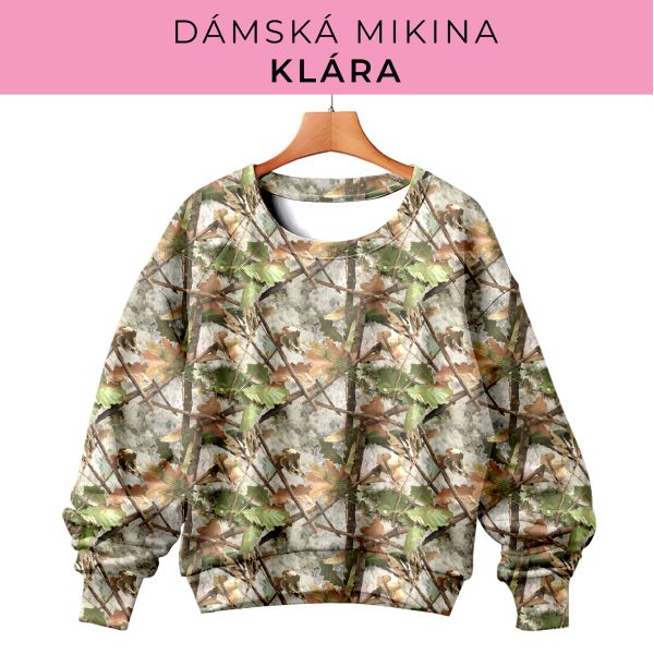 DÁMSKÝ střih - mikina Klára
