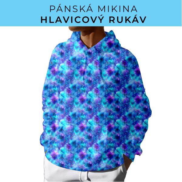 PÁNSKÝ střih - mikina s kapucí