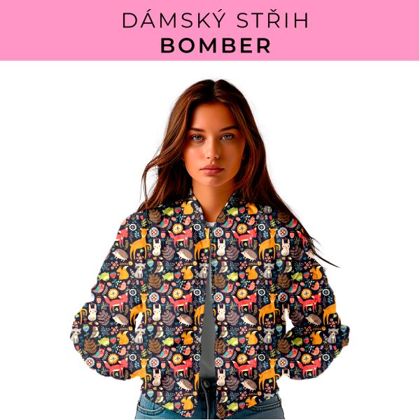 DÁMSKÝ střih - Bomber