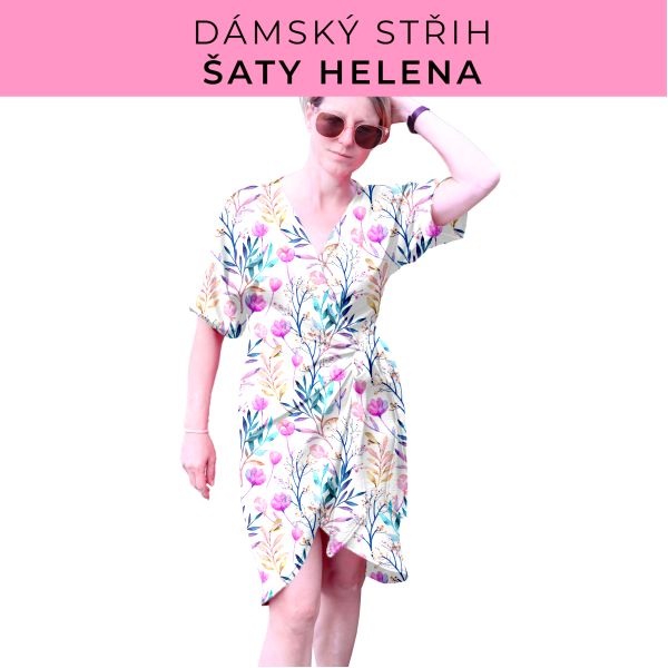 Dámský střih na šaty  Helena
