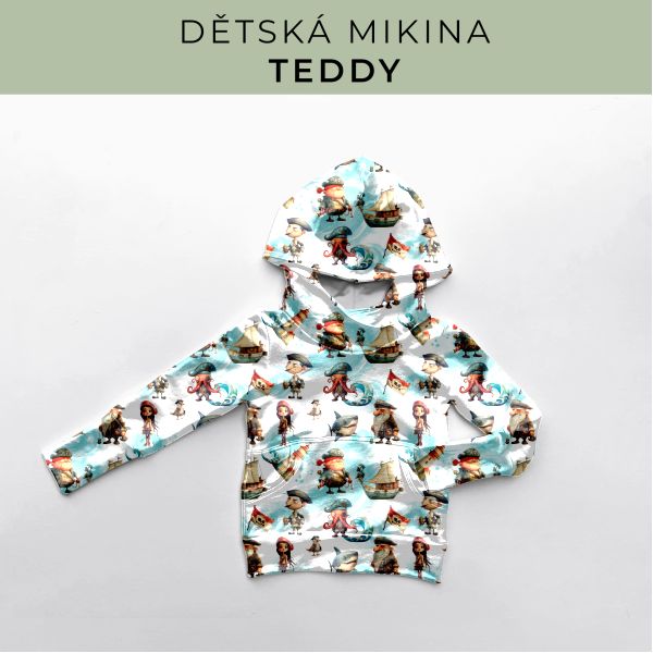 DĚTSKÝ střih - Mikina Teddy