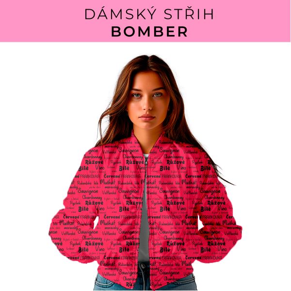 DÁMSKÝ střih - Bomber
