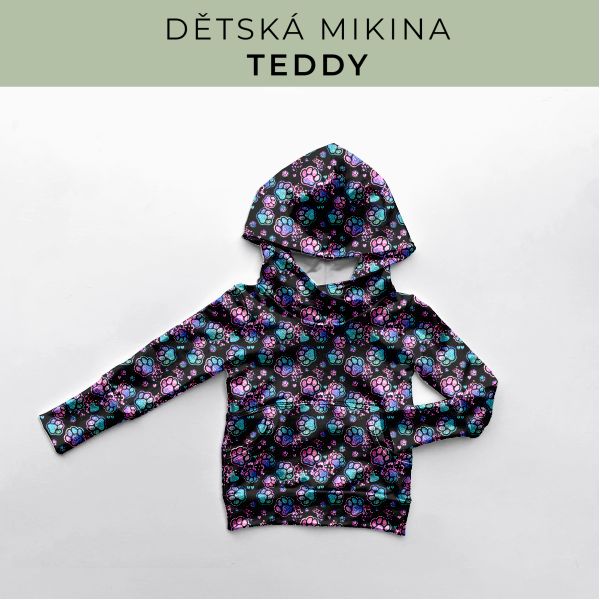 DĚTSKÝ střih - Mikina Teddy