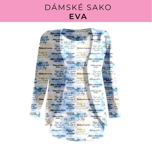 DÁMSKÝ střih - sako Eva