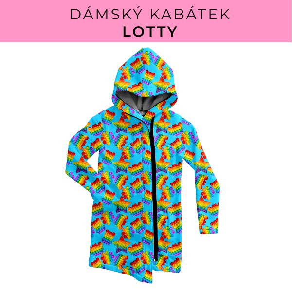 DÁMSKÝ střih - Kabátek Lotty