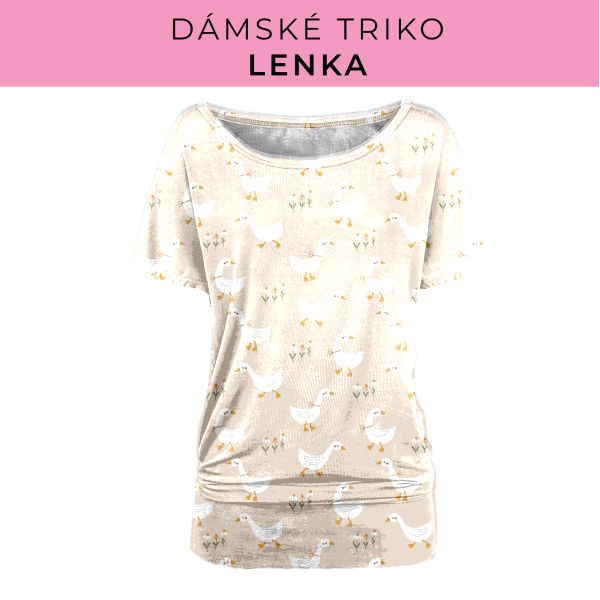 DÁMSKÝ střih - Triko Lenka
