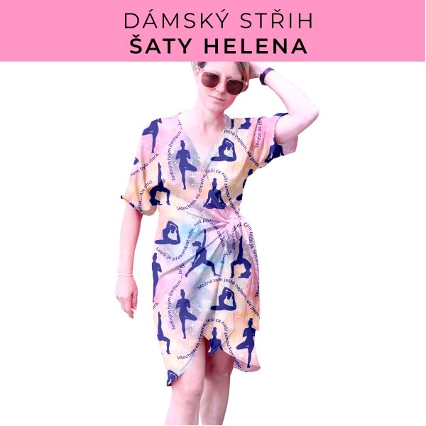 Dámský střih na šaty  Helena