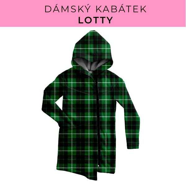DÁMSKÝ střih - Kabátek Lotty