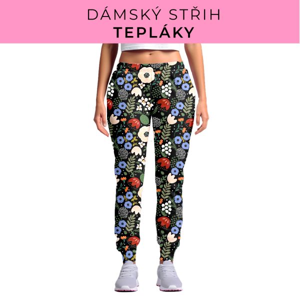 DÁMSKÝ střih - tepláky