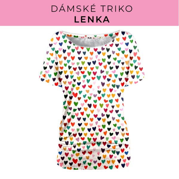 DÁMSKÝ střih - Triko Lenka