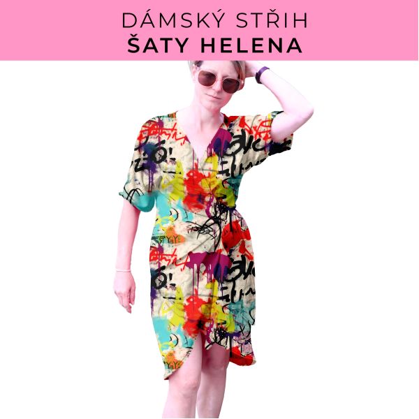 Dámský střih na šaty  Helena
