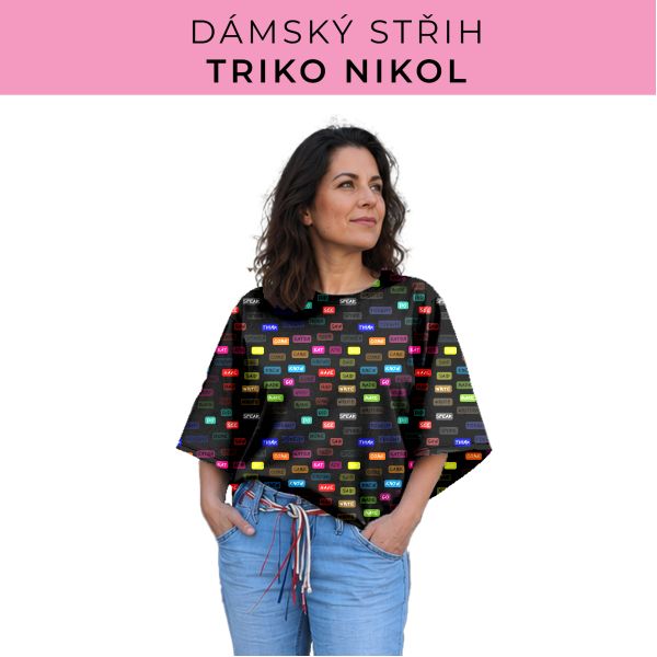 Dámský střih -  triko Nikol