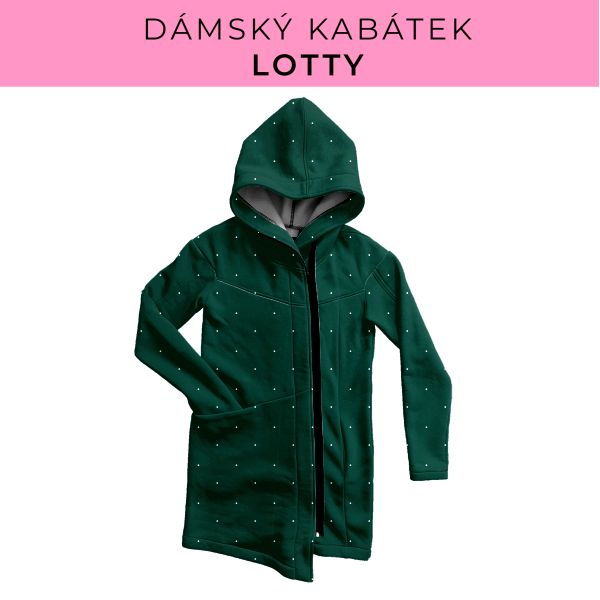 DÁMSKÝ střih - Kabátek Lotty