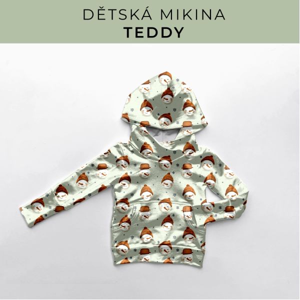 DĚTSKÝ střih - Mikina Teddy