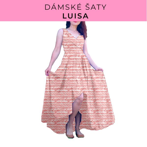 DÁMSKÝ střih - šaty Luisa